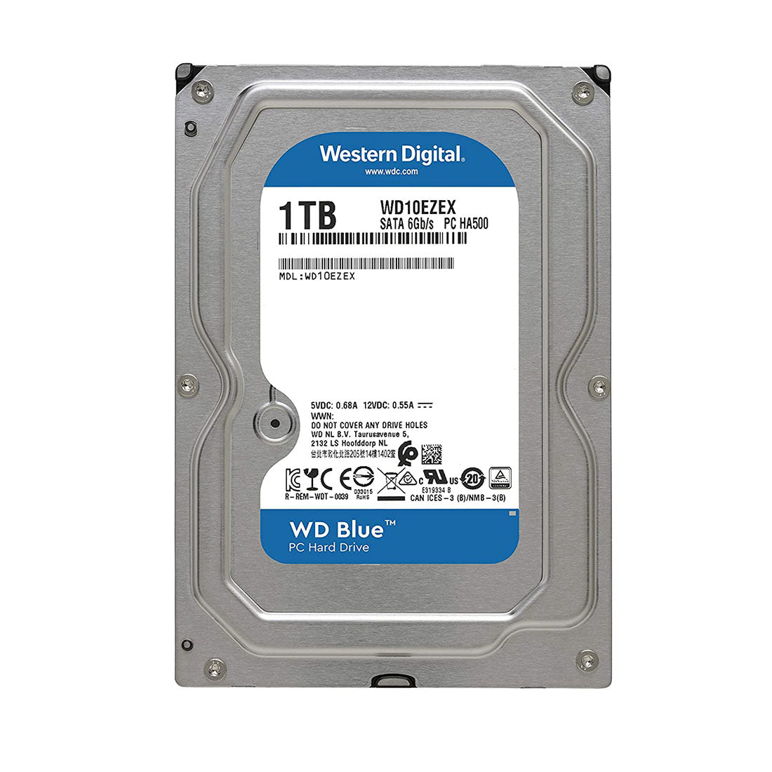 Western Digital Blue 3.5 inch 1TB SATA 7200RPM Desktop Internal Hard Disk Drive