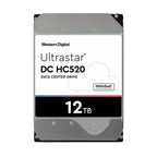 Western Digital Ultrastar DC HC520 12TB 3.5-inch SATA 7200RPM Data Center Internal Hard Disk