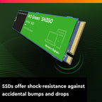 Western Digital Green SN350 1TB M.2 NVMe PCIe 3.0 Internal SSD