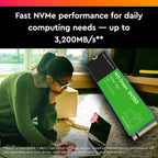 Western Digital Green SN350 1TB M.2 NVMe PCIe 3.0 Internal SSD