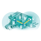 TP-Link AX5400 DECO X60 Dual-Band Whole Home Mesh WiFi 6 System - 2 Pack