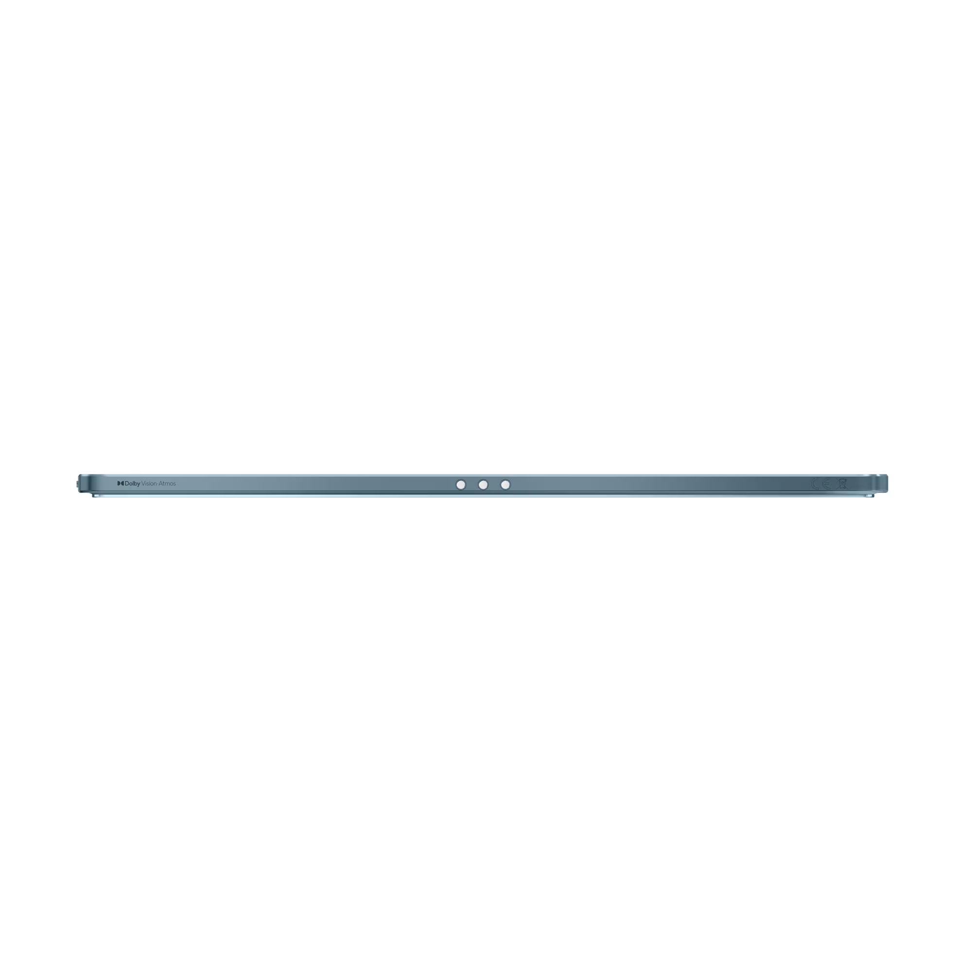 Long, thin metallic object on a white background