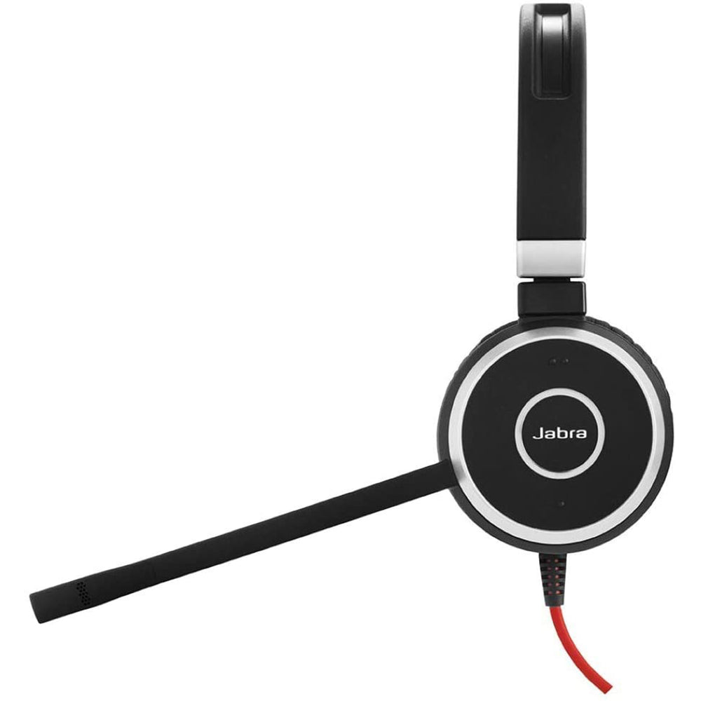 Jabra Evolve 40 MS Wired On-Ear sterio Headset with Microphone and Media Controls