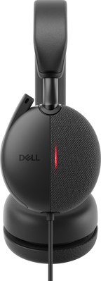 Dell Pro WH5024 Wired Leatherette Headband Active Noise Cancellation Headset with Microphone - Black