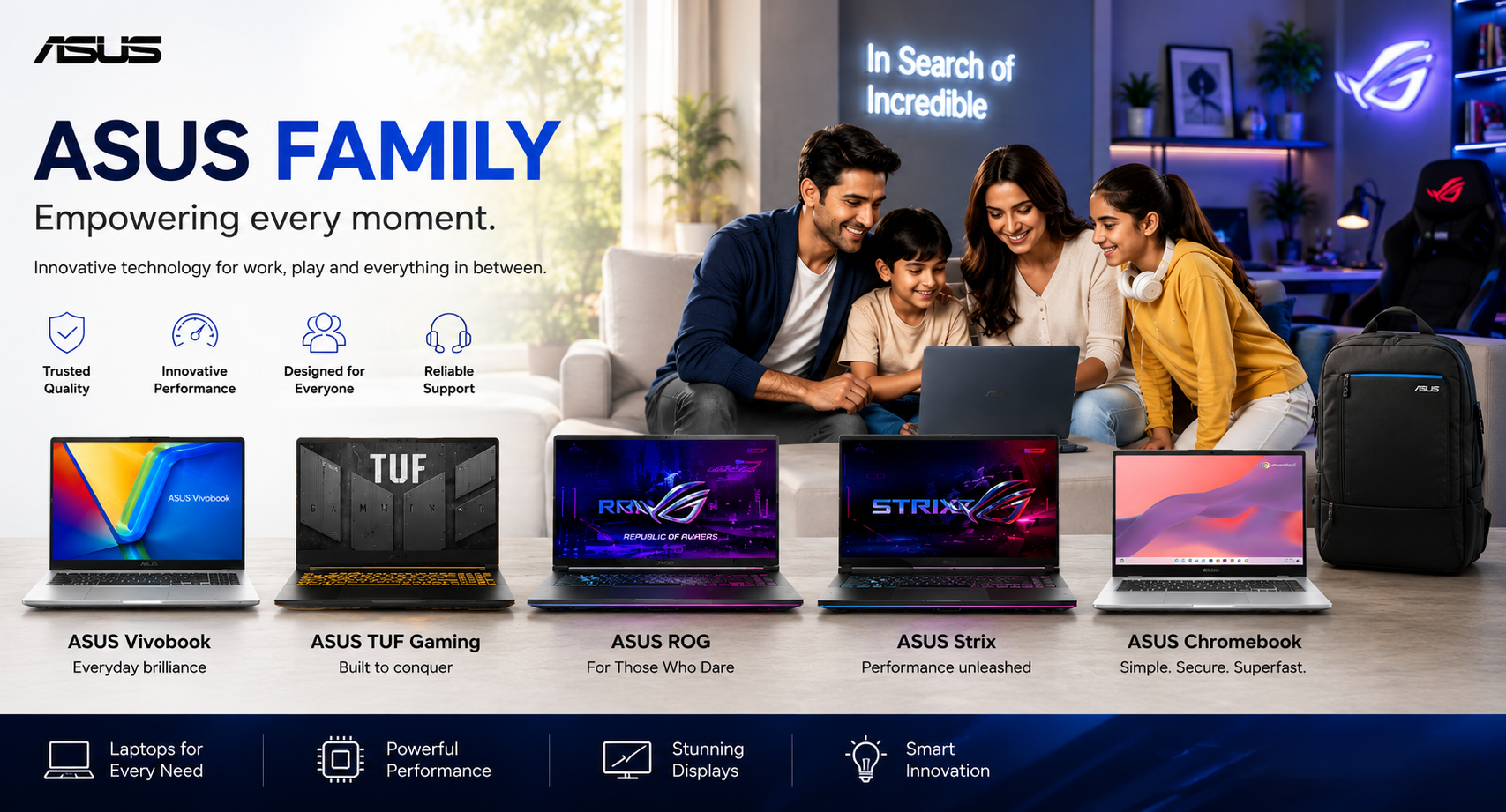 ASUS Partner and Dealer in Chennai, Tamil Nadu, India – ASUS Laptops and Accessories at Suntronix