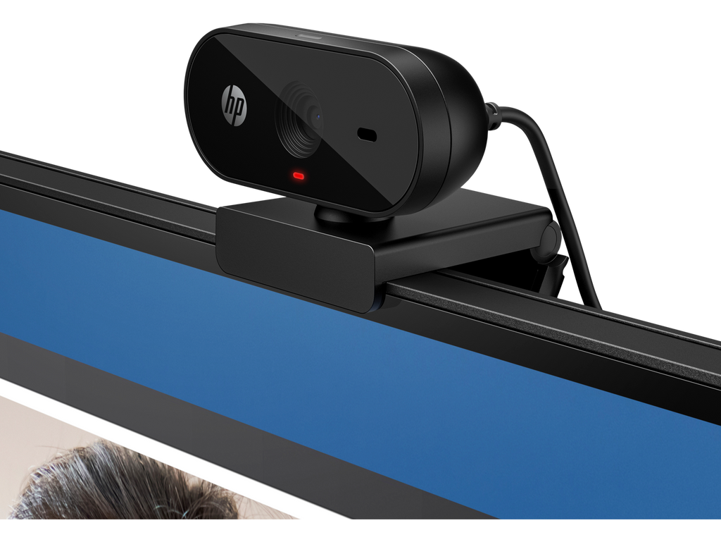HP 325 1080p Full HD USB Computer Webcam with Mic & Privacy Cover