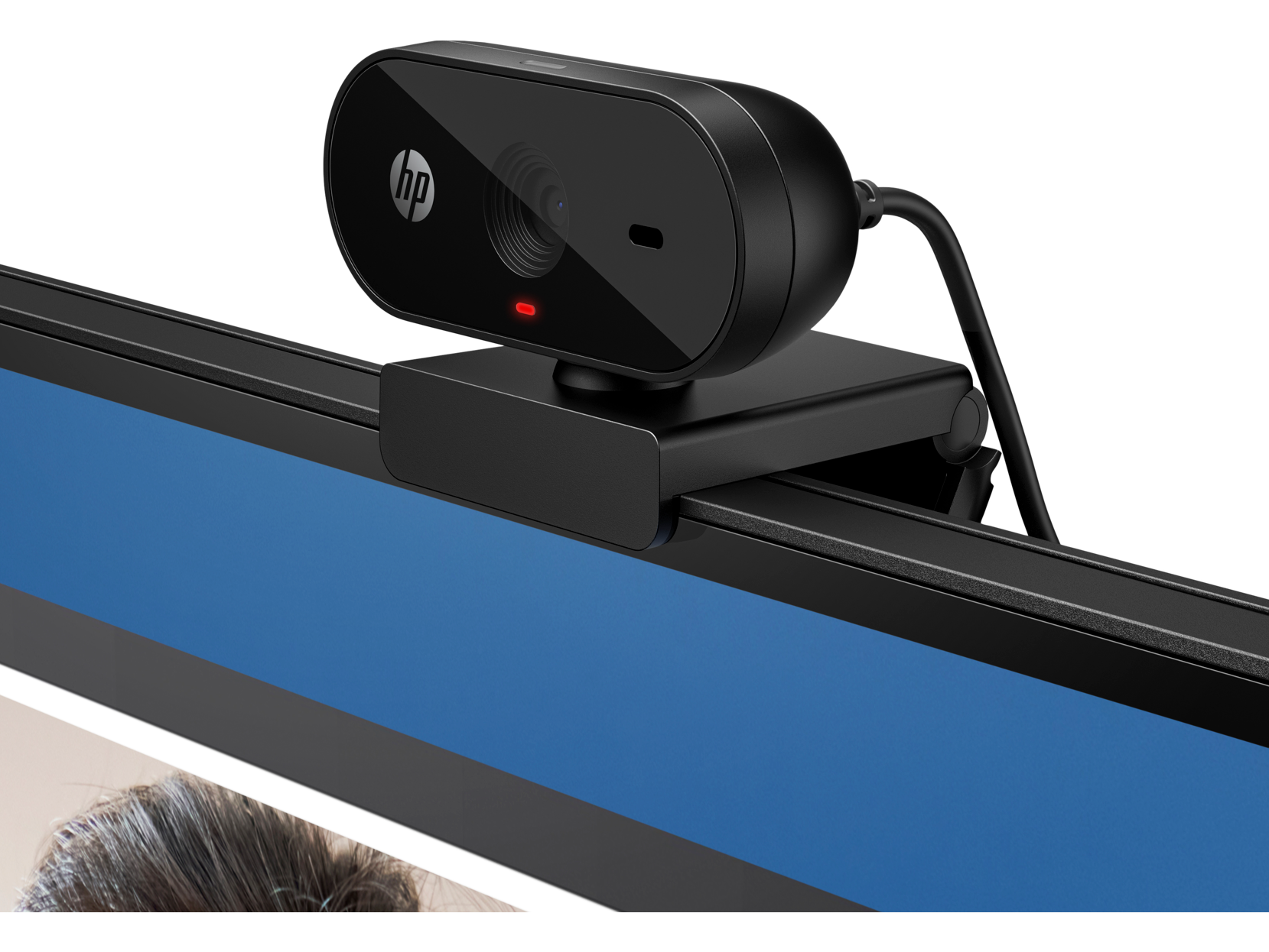 HP 325 1080p Full HD USB Computer Webcam with Mic & Privacy Cover