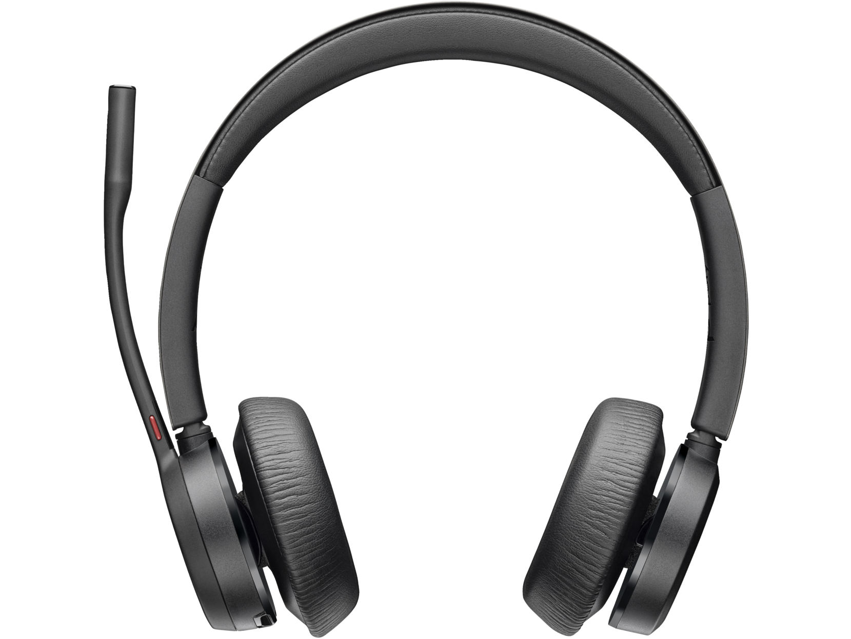 Poly Voyager 4320-M Microsoft Teams Certified Bluetooth Wireless Headset with Charging Stand - Black