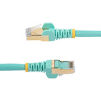 StarTech C6ASPAT10AQ 10ft Cat6a Shielded Ethernet Cable shown in a featured product shot