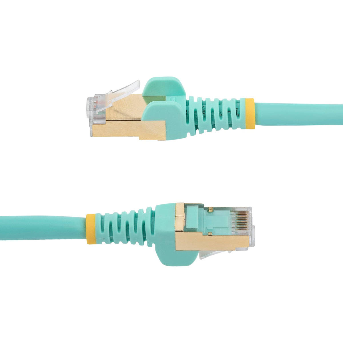 StarTech C6ASPAT10AQ 10ft Cat6a Shielded Ethernet Cable shown in a featured product shot