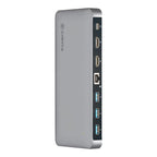 Angled side view of Cadyce CA‑CDPRO docking station with ports visible
