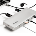 Cadyce CA‑CDPRO docking station side profile showing ports