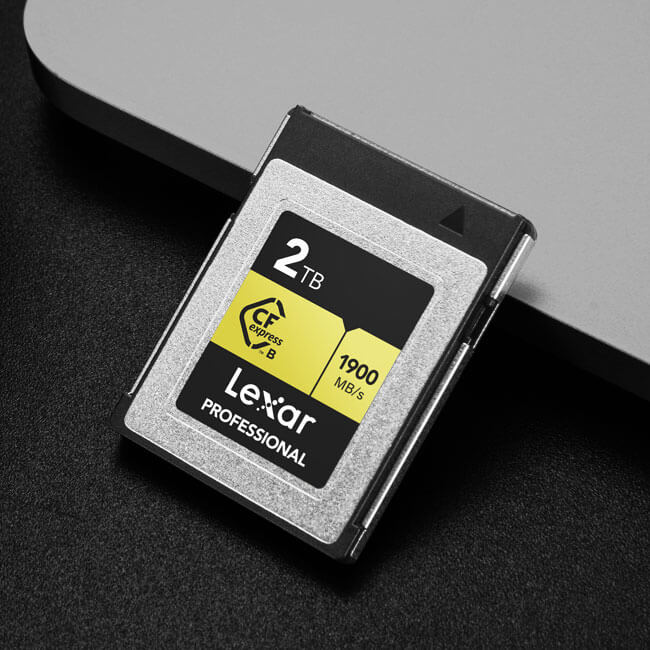 Lexar Professional CFexpress 2.0 Type B Card GOLD Series - 128GB