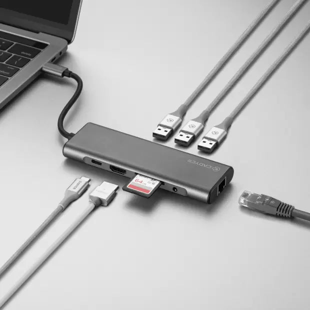 CADYCE TYPE-C TRAVELLING DOCK WITH AUDIO CA-CXTDS