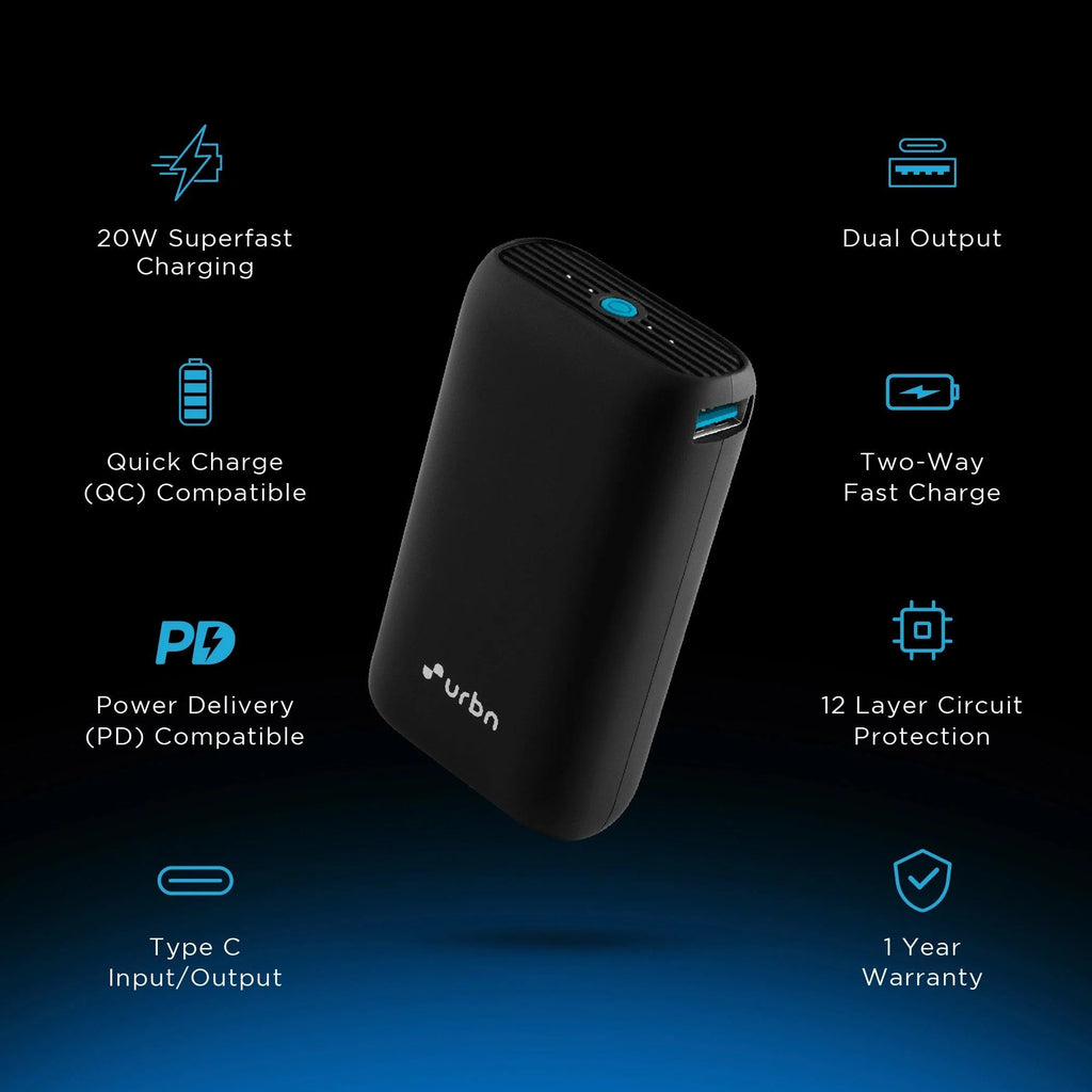 10000 mAh Nano Power Bank