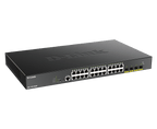 DLINK 28-PORT 10-GIGABIT SMART MANAGED POE SWITCH DGS-1250-28XMP
