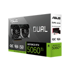 ASUS Dual GeForce RTX 5060 Ti 16GB GDDR7 OC Edition Graphics Card
