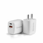 CADYCE 20W USB-C PD 3.0 & USB WALL CHARGER WITH QC3.0 CA-DUCWC