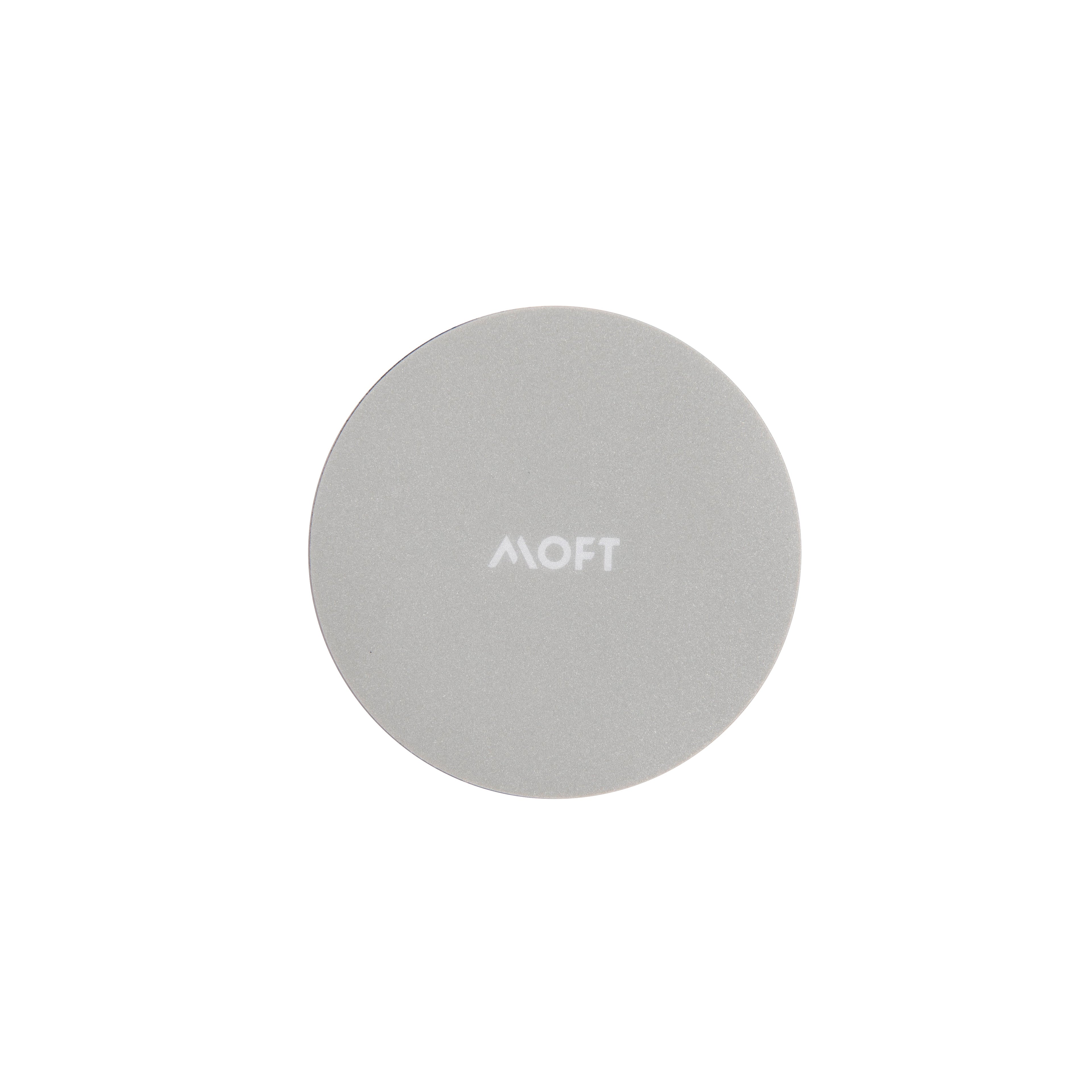 MOFT magnetic wall sticker compatible with magsafe phone & cases. For non magsafe using metal ring.