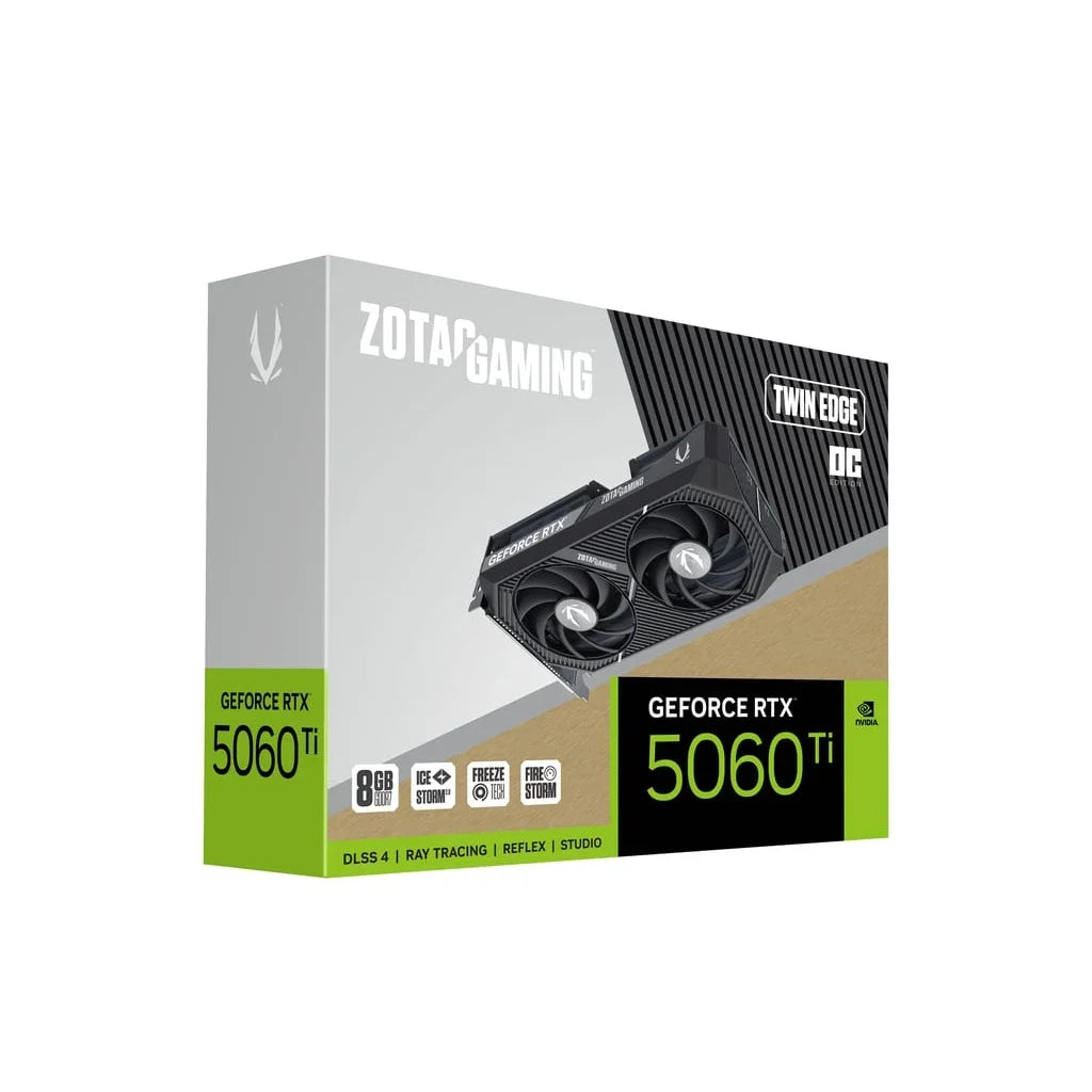 ZOTAC GAMING GeForce RTX 5060 Ti 8GB Twin Edge OC Graphics Card