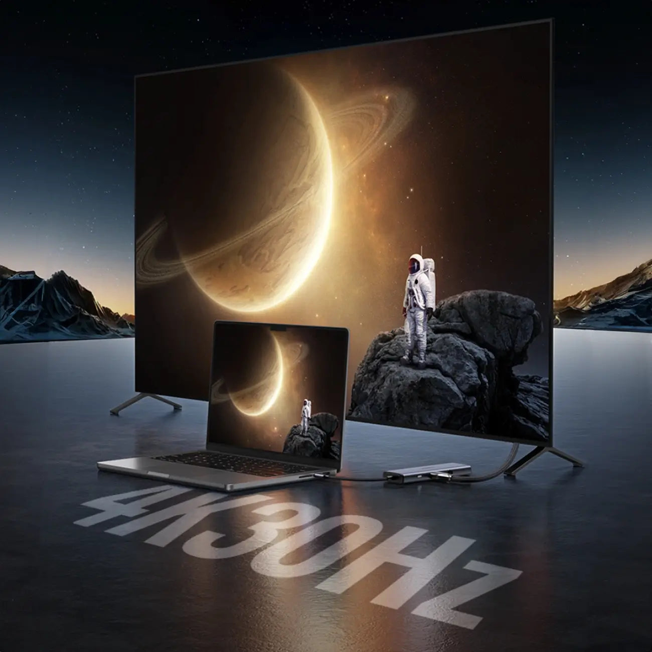 UGREEN 9-in-1 USB-C Docking Station 4K HDMI 100W PD 5Gbps USB 3.0 SD/TF Gigabit Ethernet Audio MacBook Windows Chromebook 15600