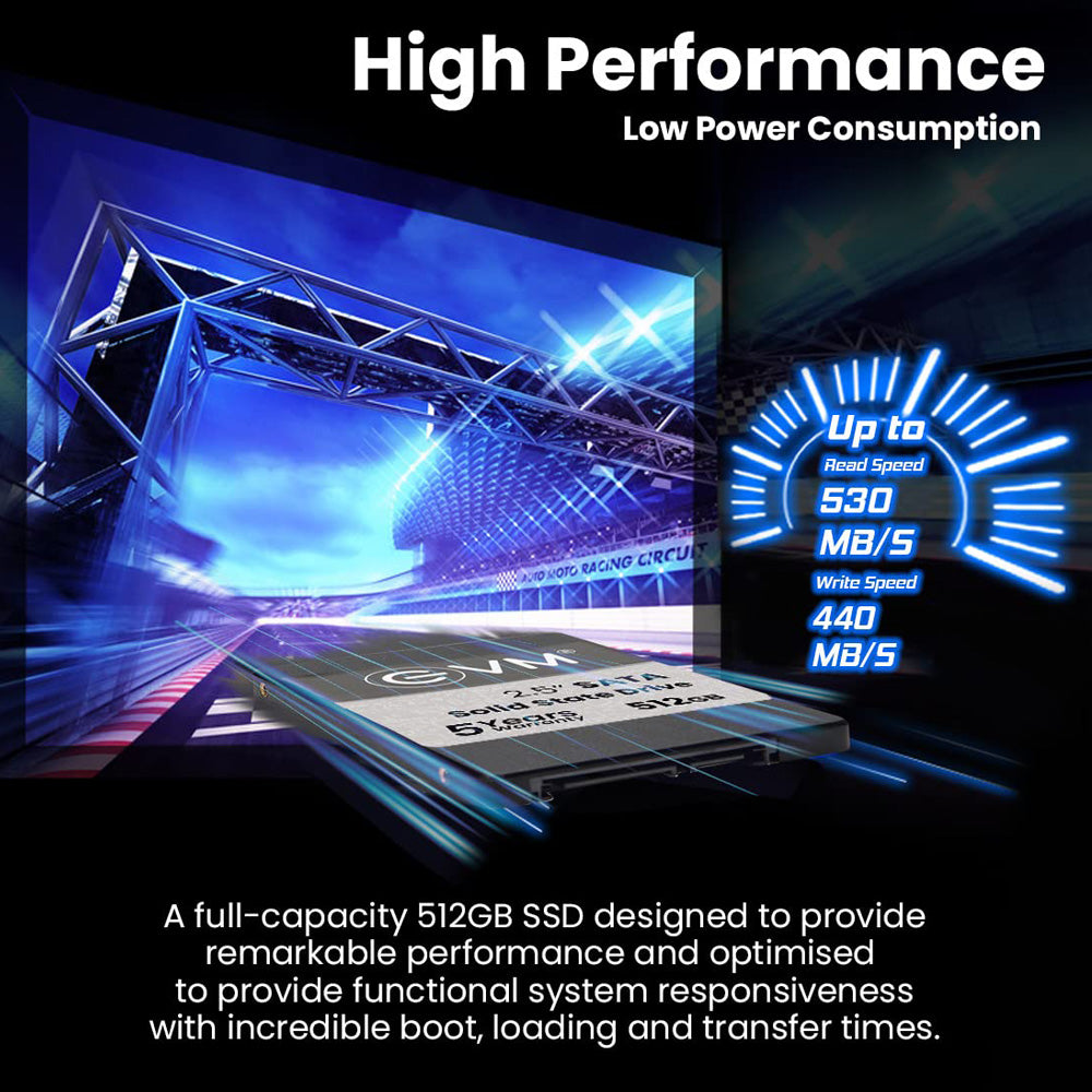 EVM 512GB 2.5-inch SATA 3D NAND Internal SSD
