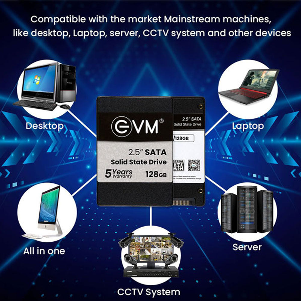 EVM 128GB 2.5-inch SATA 3D NAND Internal SSD