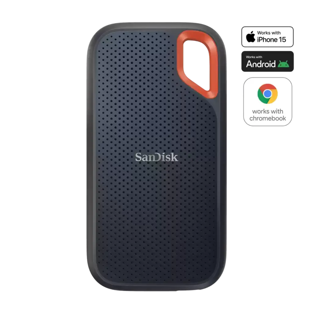 SanDisk E61 2TB Portable 1050MB/s External Solid-State Drive
