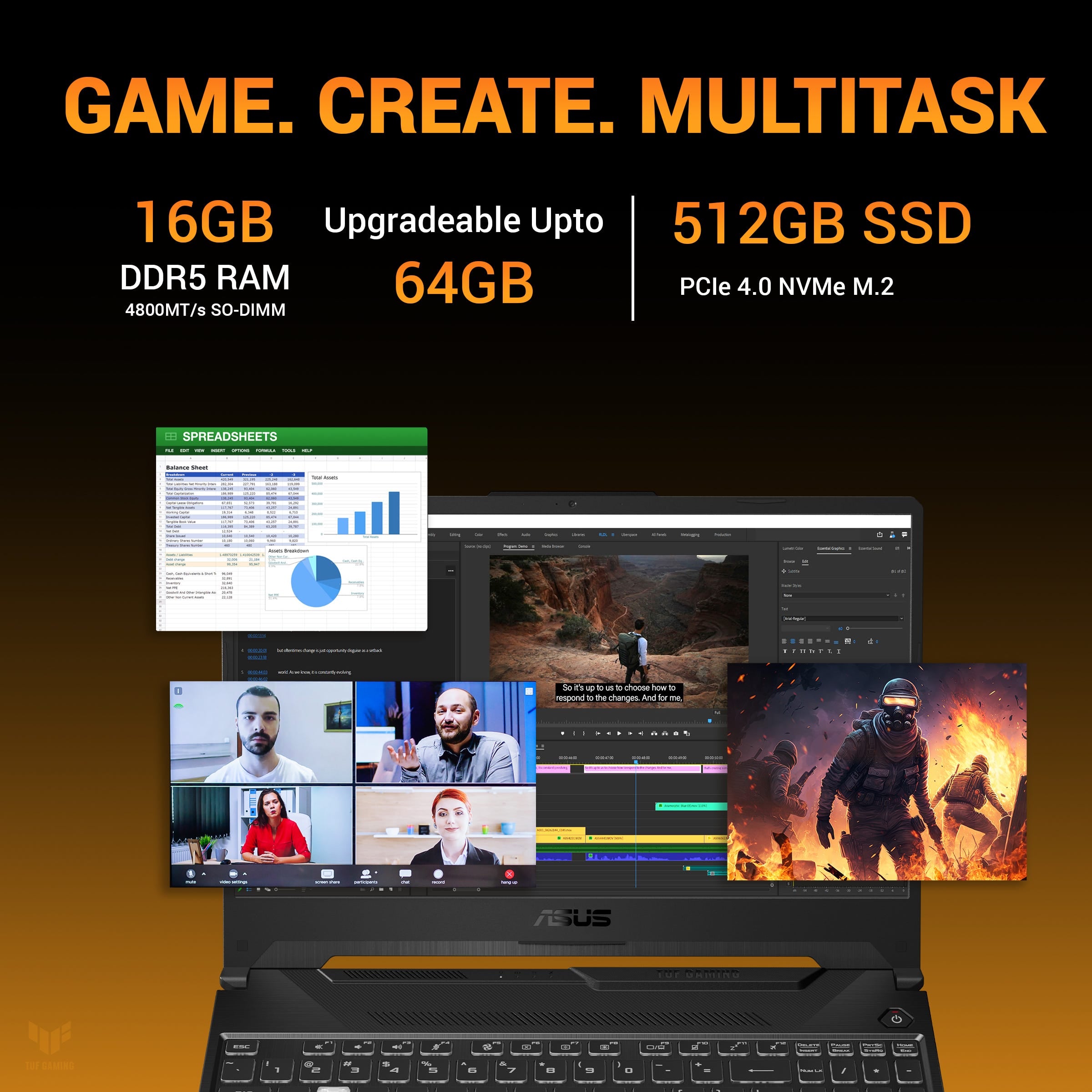 ASUS TUF Gaming A15 FA506NCQ-HN007WS