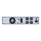 APC Easy UPS On-Line SRVL1KRI-IN - 1000VA/ 900W |230V | 4 India 3-pin 6A Outlets | Lithium-ion | Rack/Tower 2U | Intelligent Card Slot | Visual LCD and Audible Alarms | W/O rail kit | 3 years Warranty
