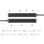 Fusion Pro DUO USB-C Dual HDMI Dock with Power Delivery