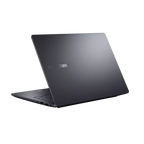 Black laptop with ASUS logo on a white background