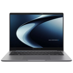 Laptop with ASUS ExpertBook branding on a white background