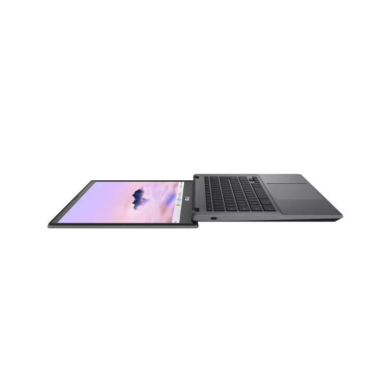Laptop on a white background