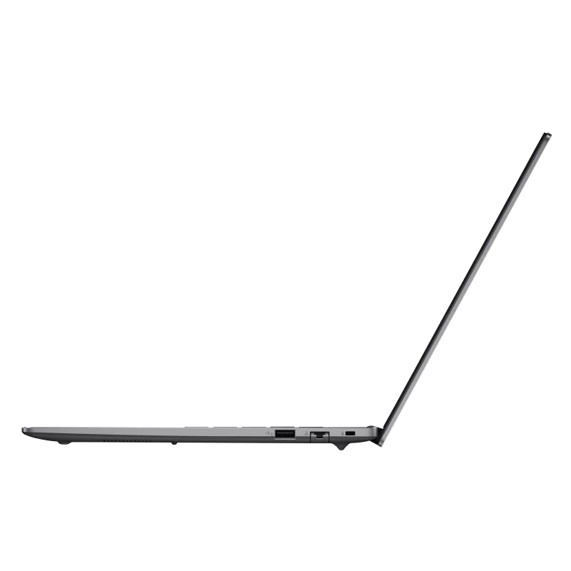 Laptop on a white background