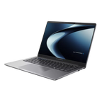 Open laptop with ASUS logo on a white background