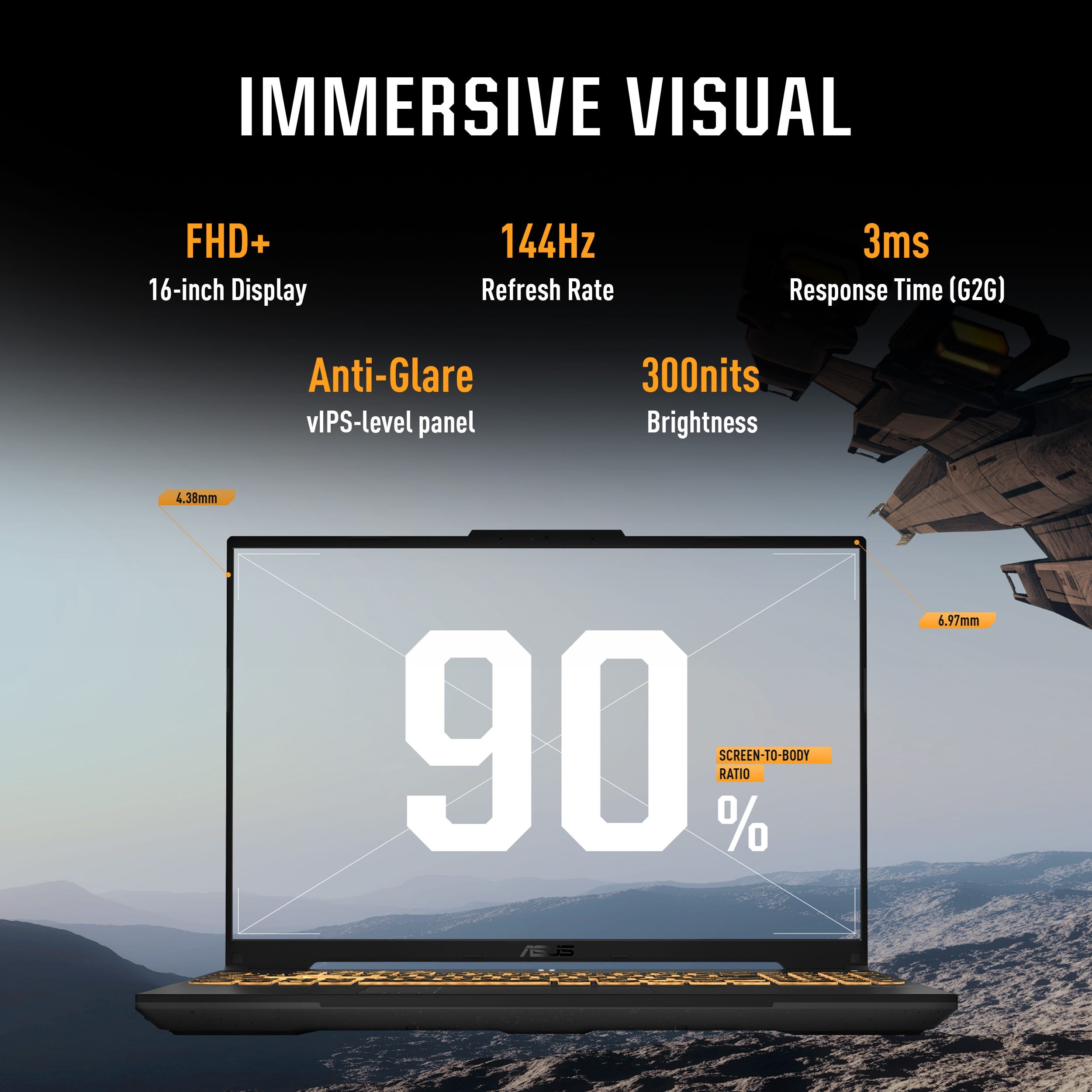 ASUS TUF Gaming F16 FX607VJB-RL215WS