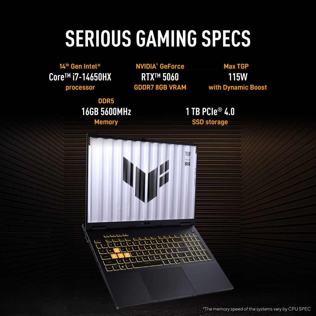 ASUS TUF Gaming F16 FX608JMR-RV049WS