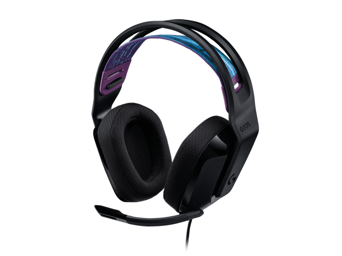 Logitech G Series G335 3.5mm Wired Gaming Headset with Microphone - Black