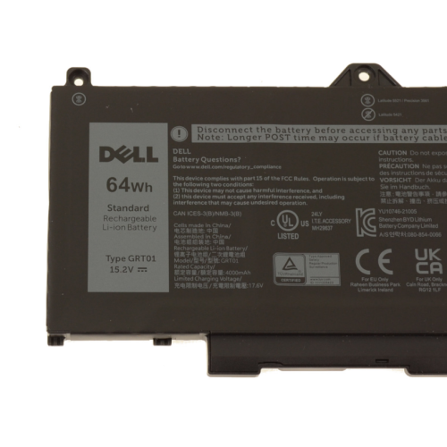 Dell Original 4210mAh 15.2V 64WHr 4-Cell Replacement Laptop Battery for Precision 3470 3561 3571 3581 3591