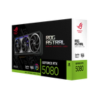 ASUS ROG Astral GeForce RTX 5080 16GB GDDR7 OC Edition Triple Fan Graphics Card