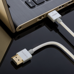 Cadyce CA-HDCAB2 HDMI Cable with Ethernet 2 m – angled view showing 2‑metre length and 4K capability label