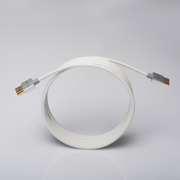 Cadyce CA-HDCAB2 HDMI Cable with Ethernet 2 m – featured front view highlighting sleek black sheath