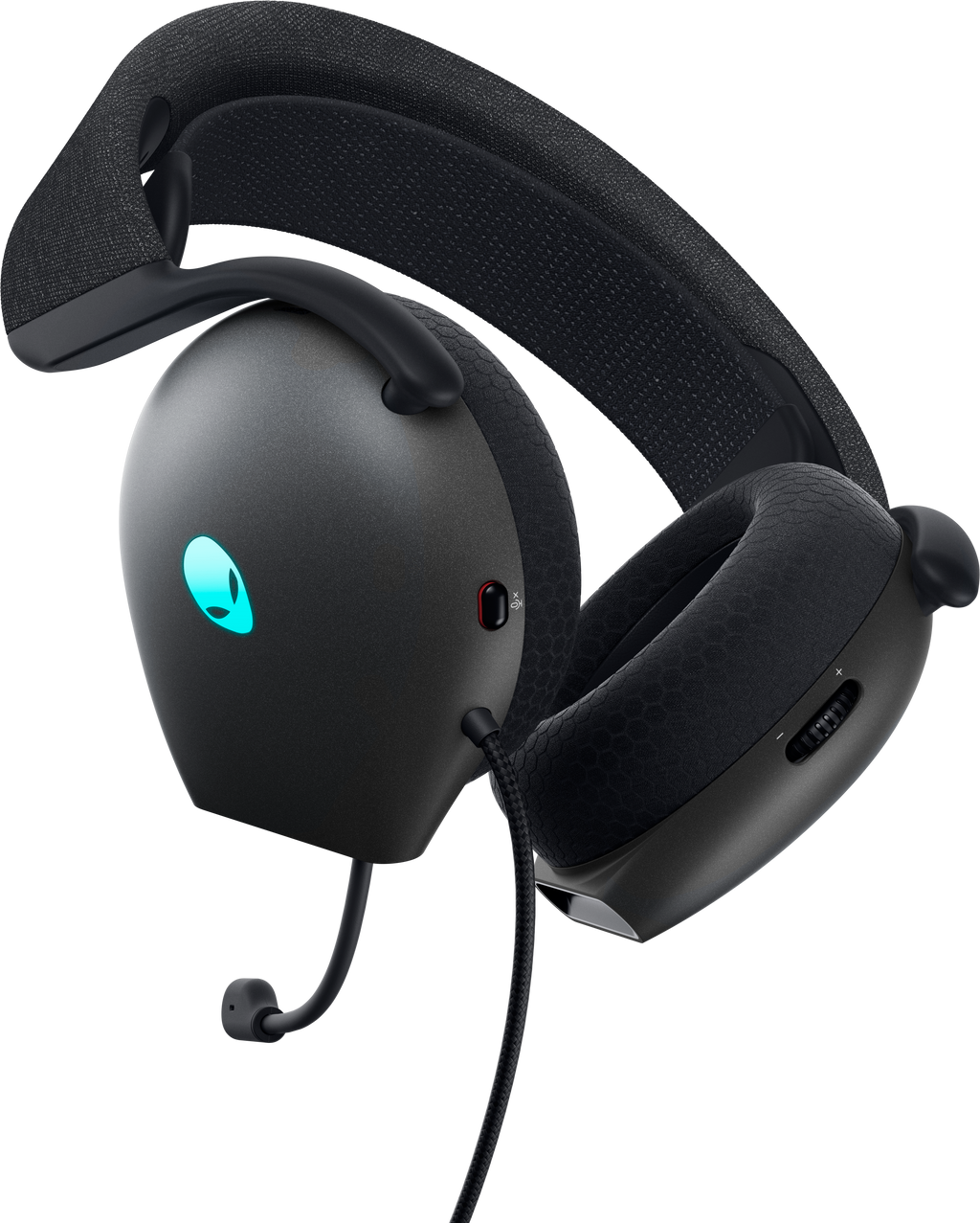 Dell Alienware AW520H RGB Wired Gaming Headset with Unidirectional Microphone - Dark Side of the Moon