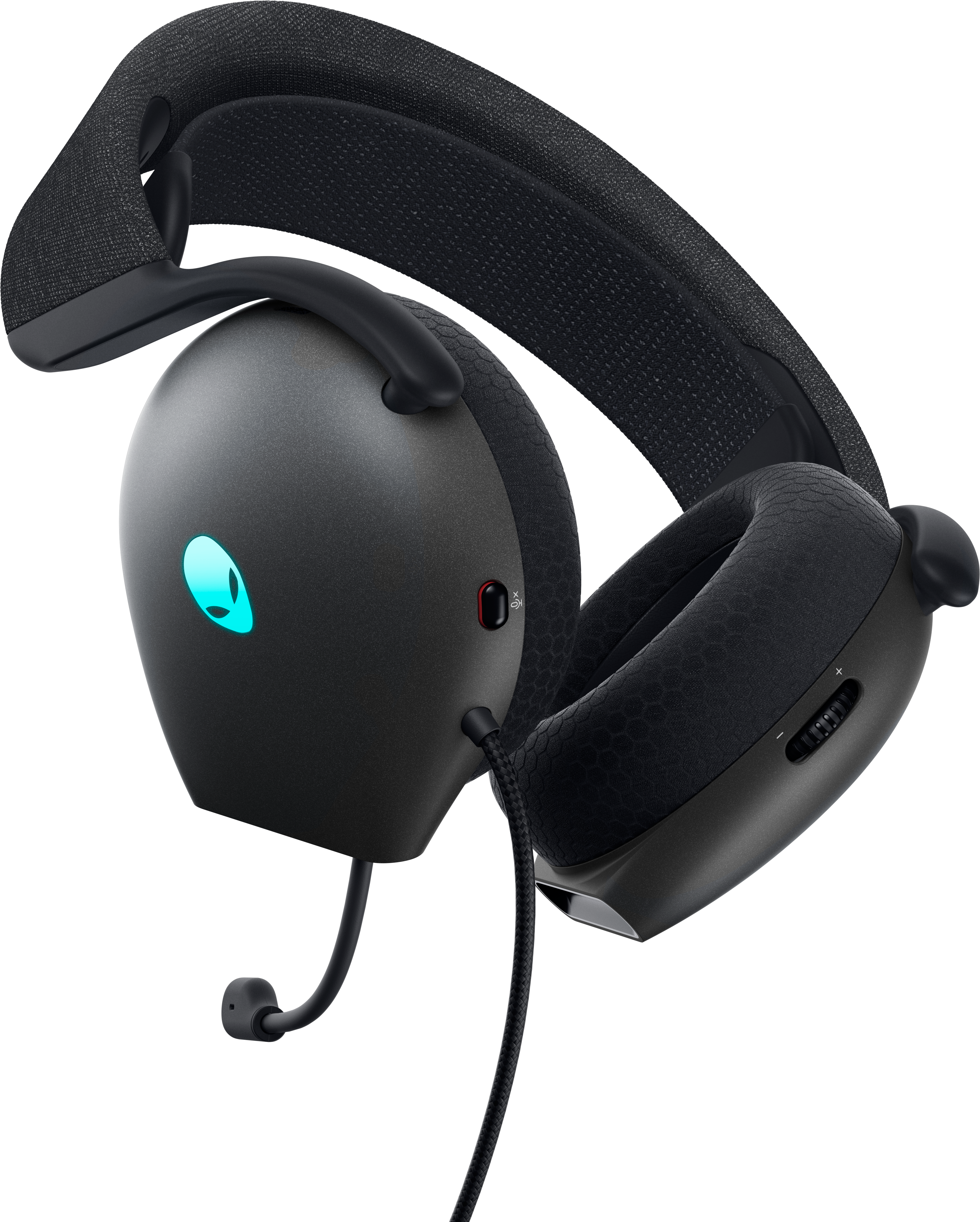Dell Alienware AW520H RGB Wired Gaming Headset with Unidirectional Microphone - Dark Side of the Moon