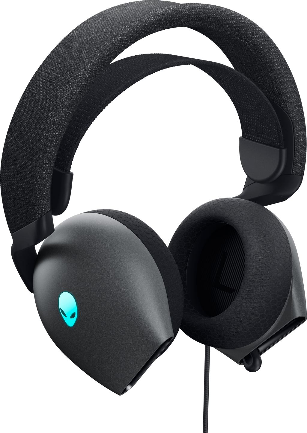 Dell Alienware AW520H RGB Wired Gaming Headset with Unidirectional Microphone - Dark Side of the Moon