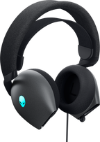 Dell Alienware AW520H RGB Wired Gaming Headset with Unidirectional Microphone - Dark Side of the Moon