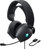 Dell Alienware AW520H RGB Wired Gaming Headset with Unidirectional Microphone - Dark Side of the Moon