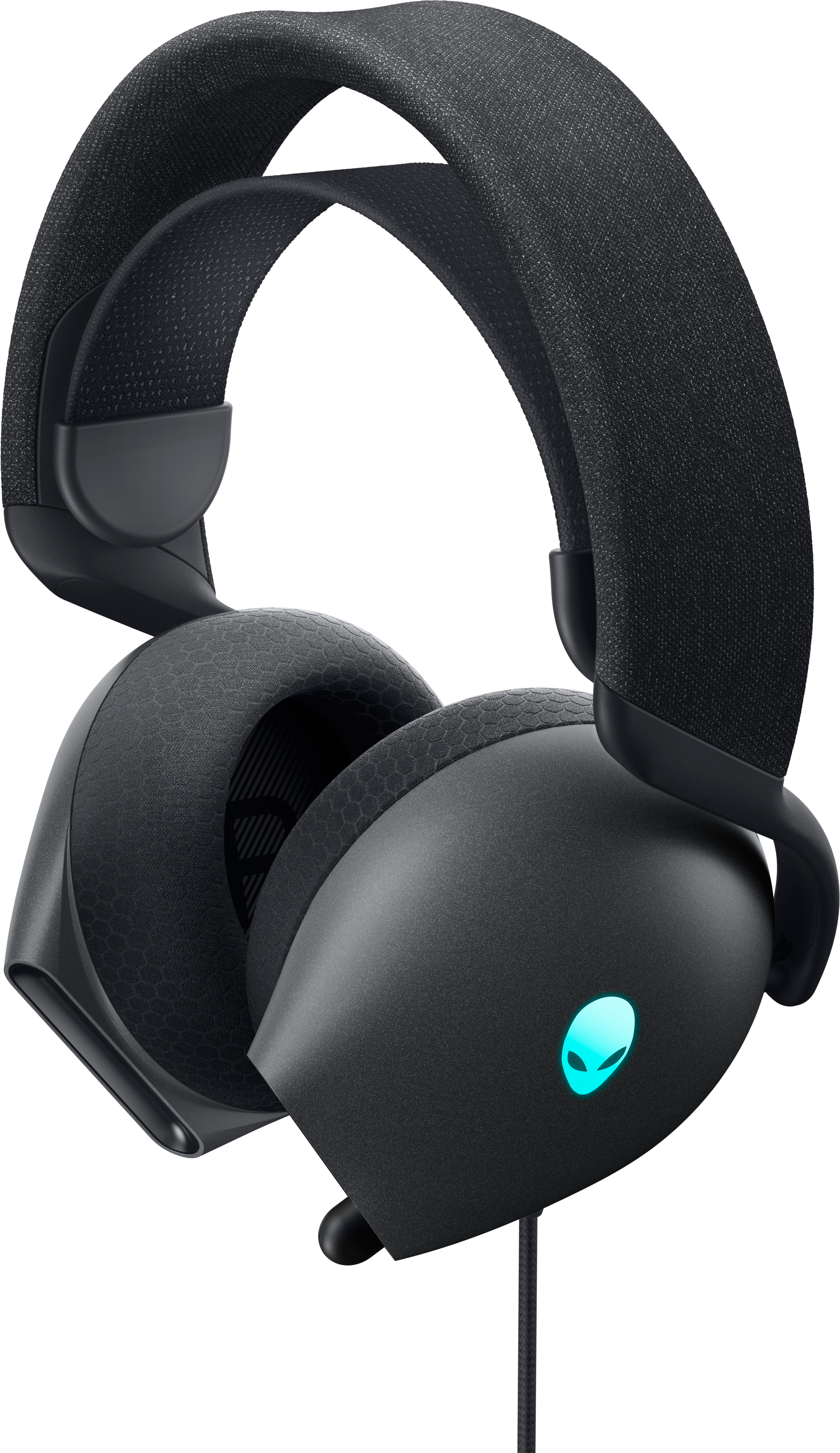 Dell Alienware AW520H RGB Wired Gaming Headset with Unidirectional Microphone - Dark Side of the Moon
