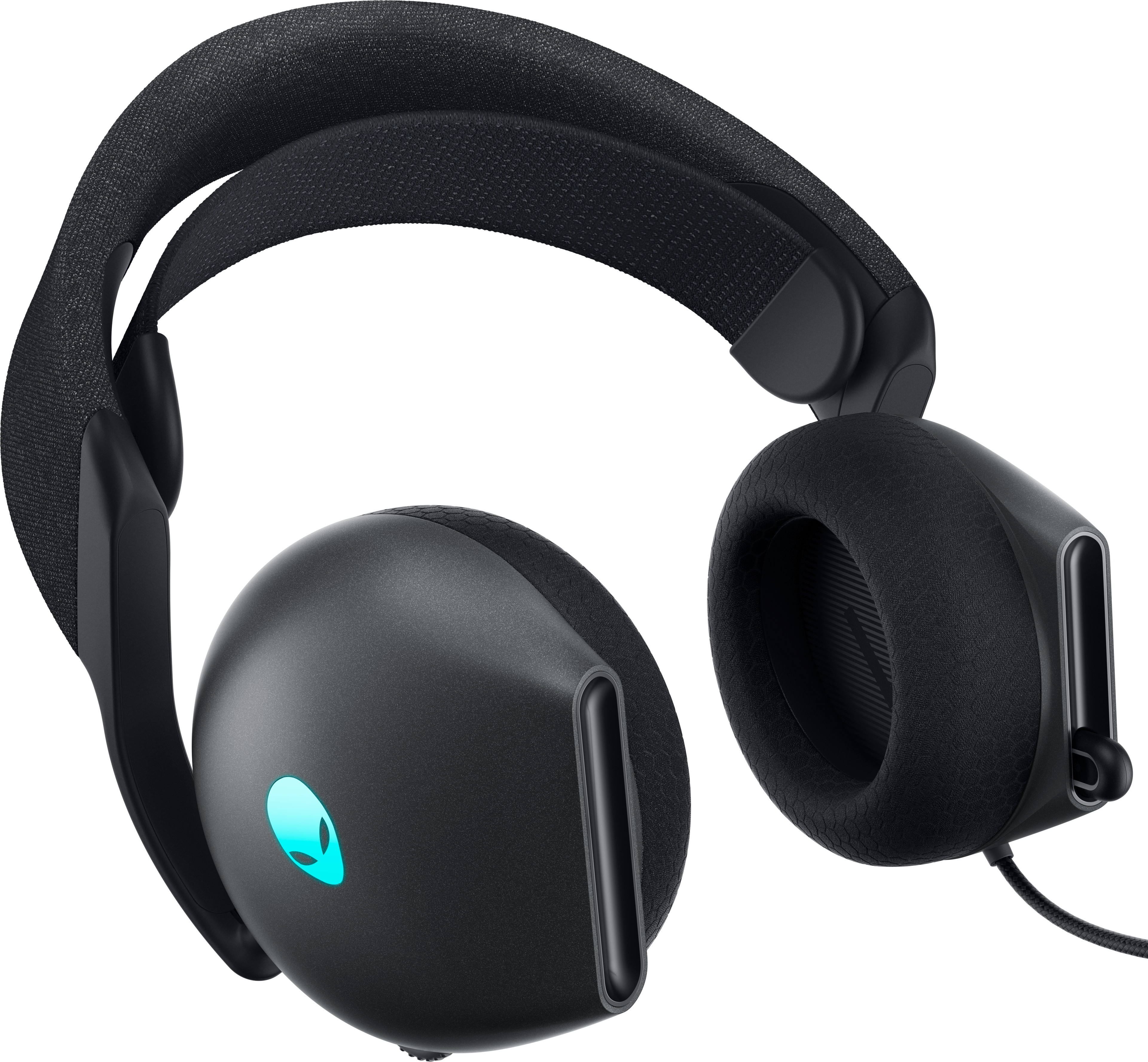 Dell Alienware AW520H RGB Wired Gaming Headset with Unidirectional Microphone - Dark Side of the Moon